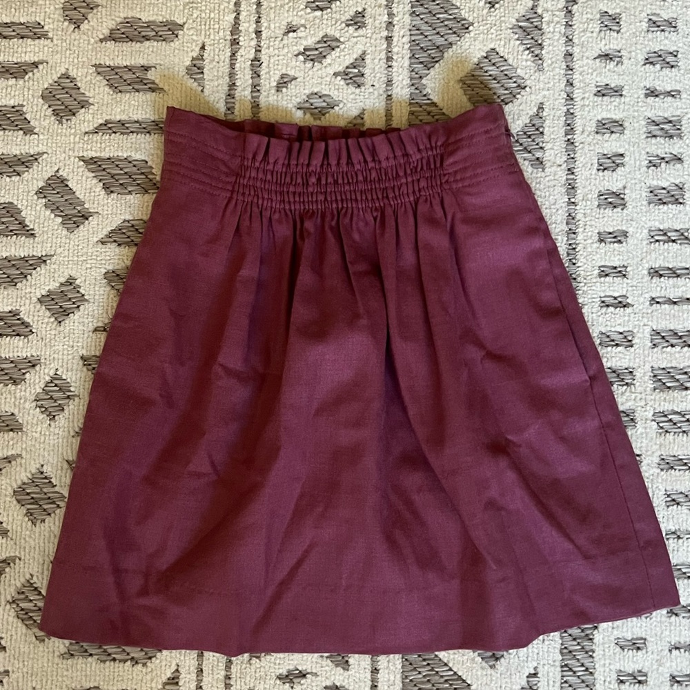 NWT J.Crew Factory Pink Bucket Skirt Size 0